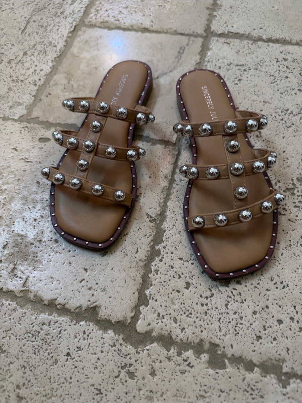 Women's Studded Sandal by Sincerely Jules